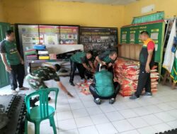 Bantu Pemprov Kalteng, Kodim 1016/Plk Distribusikan Bantuan Korban Banjir