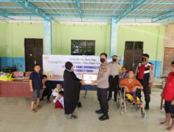 Hari Disabilitas Internasional, Polsek Tualang-Polres Siak-Polda Riau berikan Bansos