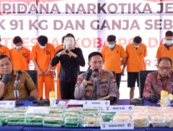 800 KG Narkoba Jenis Sabu Disita Polda Riau Kurun Waktu 11 Bulan Kepemimpinan Irjen Moh Iqbal