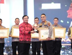 Polresta Pekanbaru Raih Predikat Terbaik 1 Kompolnas Award Tahun 2022