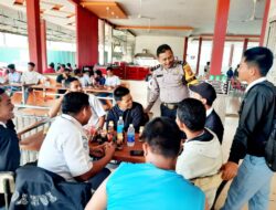 Polsek Ukui Terus Ingatkan Warganya Untuk Mentaati Prokes