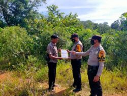 Polsek Pangkalan Lesung Terus Lakukan Ini, Cegah Karhutla di Wilayahnya