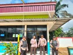 Sambangi Objek Vital, Polsek Ukui Lakukan Patroli