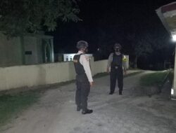 Kegiatan Rutin, Personel Polsek Kerumutan Siaga Untuk Amankan Mako