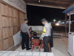 Sambangi Sejumlah Lokasi, Kapolsek Bunut Pimpin Patroli KRYD