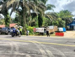 Polsek Pangkalan Lesung Cegah Lakalantas