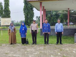 Polsek Bunut Ikuti Upacara HKN di Kecamatan Bandar Petalangan
