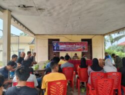 Edukasi Masyarakat, Bhabinkamtibmas Polsek Bunut Sosialisasi Bahaya Narkoba