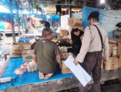 Melalui Operasi Yustisi, Polsek Teluk Meranti Ajak Warga Taat Prokes