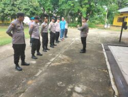 Pengaman dan Patroli Jelang Perayaan Natal dan Tahun Baru, Kapolsek Siapkan Personil