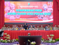 Pimpin Release Akhir Tahun 2022, Kapolda Riau Irjen Iqbal : Walau Belum Sempurna, Kami Terus Berikan Yang Terbaik Bagi Masyarakat