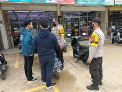 Ajak Masyarakat Untuk Tertib Kamtibmas, Polsek Pangkalan Lesung Lakukan Patroli