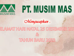 SEGENAP MANAGEMENT PT.MUSIM MAS MENGUCAPKAN SELAMAT HARI NATAL 2022 DAN TAHUN BARU 2023