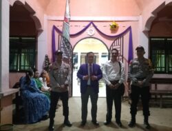 Polsek Ukui Lakukan Pengamanan Ibadah Natal Dan Tahun Baru 2023