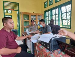 Sambangi Warga, Polsek Bunut Sampaikan Pesan Ini