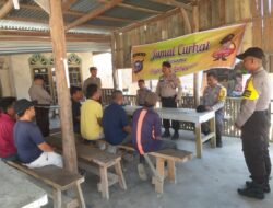 Setiap Minggunya, Polsek Langgam Gelar Jumat Curhat