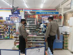 Patroli Dialogis Polsek Kerumutan, Sambangi Pusat Perbelanjaan