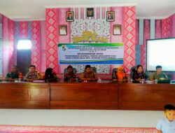 Polsek Bunut Hadiri Musrenbang Desa Lubuk Raja Tahun Anggaran 2023