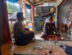 Jaga Kamtibmas, Personil Bhabinkamtibmas Polsek Ini Sambangi Warga Binaan