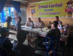 Polsek Langgam Ajak Masyarakat Jaga Kamtibmas Melalui Giat Jumat Curhat