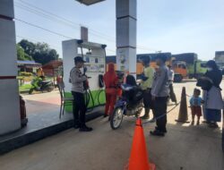 Diakhir Pekan, Polsek Ukui Patroli Bersenjata di Objek