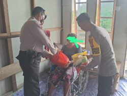 Setiap Minggunya, Polsek Teluk Meranti Bagikan Sembako