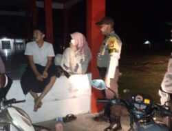 Jaga Lingkungan, Polsek Bunut Gelar KRYD di Sejumlah Lokasi
