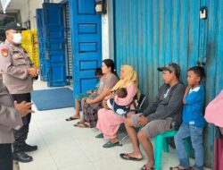 Personil Polsek Ukui Lakukan Patroli Dialogis Secara Humanis