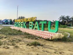 Miris, Taman Ruang Kreatif Sorek 1 Terbengkalai, Seperti Tidak Bertuan