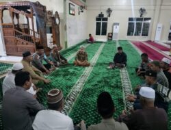 Jalin Silaturahmi, Polsek Pangkalan Lesung Laksanakan Giat Subuh Harmoni