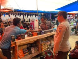 Pastikan Kondisi Tetap Aman, Polsek Langgam Patroli C3 dan Sosialisasi Prokes