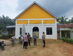 Berikan Rasa Aman, Polsek Pangkalan Lesung Patroli di Tempat Ibadah Wilayah Hukumnya