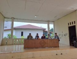 Anggaran Tahun 2024, Bhabinkamtibmas Polsek Teluk Meranti Hadiri Musrembang di Desa