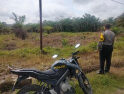Patroli Kebakaran, Polsek Bunut Cegah Karhutla