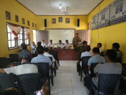 Untuk Tahun Anggaran 2024, Musrenbang Desa Gambut Mutiara di Hadiri Polsek Teluk Meranti