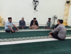 Dukung Program Kapolres Pelalawan, Polsek Pangkalan Lesung Gelar Subuh Harmoni