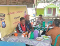 Polsek Ukui Serap Aspirasi dan Informasi Masyarakat Melalui Jumat Curhat