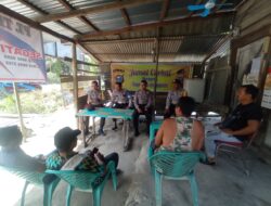 Polsek Langgam Kembali Giatkan Jumat Curhat Dengarkan Informasi Warga