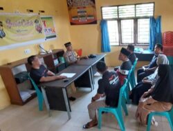 Giat Jumat Curhat, Polsek Pangkalan Lesung Lakukan Tanya Jawab Bersama Masyarakat