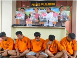Polres Pelalawan Berhasil Gulung Rampok Spesialis Alat Berat