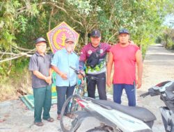 Olahraga Bersepeda, Kapolsek Teluk Meranti Terus Dekatkan Diri Dengan Masyarakat