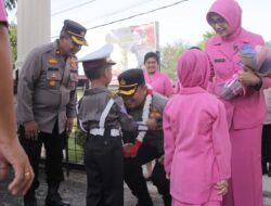 Kunjungan Kerja Kapolres Pelalawan ke Polsek Pangkalan Kuras Di sambut Hangat Seluruh Personil dan Byangkari