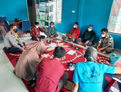 Polsek Ukui Terima Aspirasi dan Keluhan Masyarakat di Desa Lubuk Kembang Sari