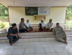 Polsek Pangkalan Lesung Gelar Jumat Curhat di Masjid