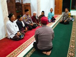 Berlapang di Masjid, Polsek Teluk Meranti Kembali Gelar Subuh Harmoni