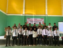 Berlangsung Lancar, Polsek Bunut Hadiri Pelantikan PKD di Kelurahan Pangkalan Bunut