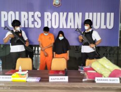 Sepasang Sejoli Ini Diamankan Polres Rohul, Kasus sangat Berat