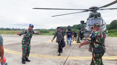 Tim Gabungan TNI-Polri Apresiasi Masyarakat Dalam Membantu Penyelamatan 15 Pekerja Yang Akan Dibunuh Kelompok Egianus Kogoya