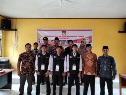 Beberapa Desa di Wilayah Hukumnya, Polsek Bunut Hadiri Pelantikan Pantarlih