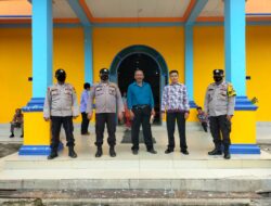 Polsek Ukui Terus Hadir ditengah Masyarakat Beraktifitas di Akhir Pekan